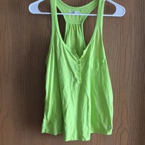 Green tank top